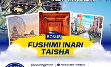 OPEN TRIP END SPRING JAPAN (OSAKA-KYOTO)MEI 2026