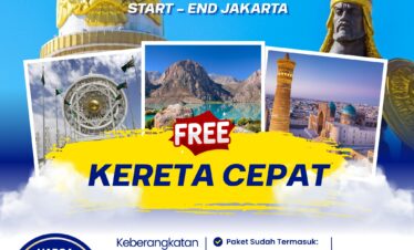 OPEN TRIP 5-STAN (CENTRAL ASIA)SPRING APRIL 2025