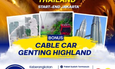 OPEN TRIP 3 NEGARA ASEANSINGAPORE – KUALA LUMPUR – THAILAND (HATYAI)MEI – JUNI 2026