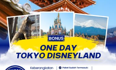 OPEN TRIP JAPAN (TOKYO -KAWAGUCHIKO + DISNEY LAND) JUNI 2026