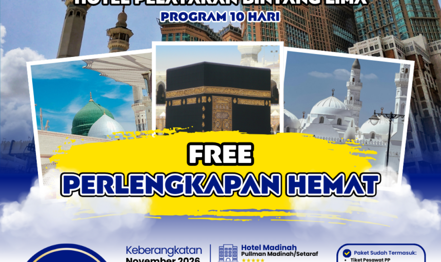 Umroh November 2026: Ibadah Nyaman Hotel di Pelataran Masjidil Haram