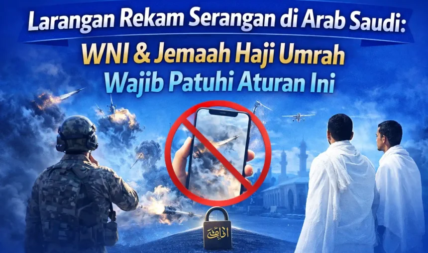 Larangan Rekam Serangan di Arab Saudi: WNI & Jemaah Haji Umrah Wajib Patuhi Aturan Ini