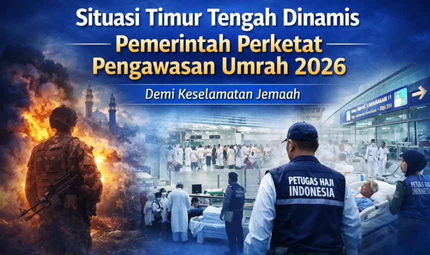 Situasi Timur Tengah Dinamis, Pemerintah Perketat Pengawasan Umrah 2026 Demi Keselamatan Jemaah