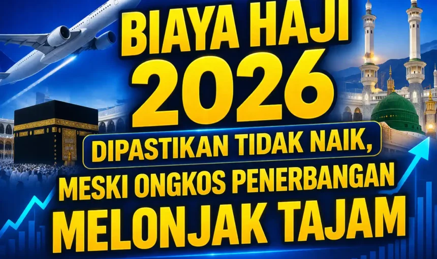 Biaya Haji 2026 Dipastikan Tidak Naik, Meski Ongkos Penerbangan Melonjak Tajam