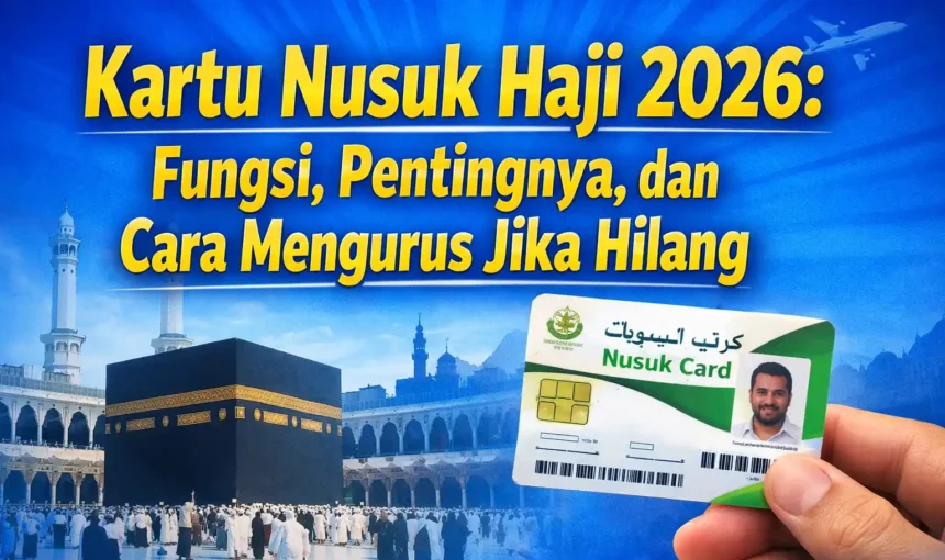 Kartu Nusuk Haji 2026: Fungsi, Pentingnya, dan Cara Mengurus Jika Hilang