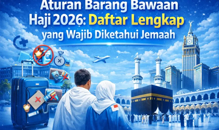 Aturan Barang Bawaan Haji 2026: Daftar Lengkap yang Wajib Diketahui Jemaah