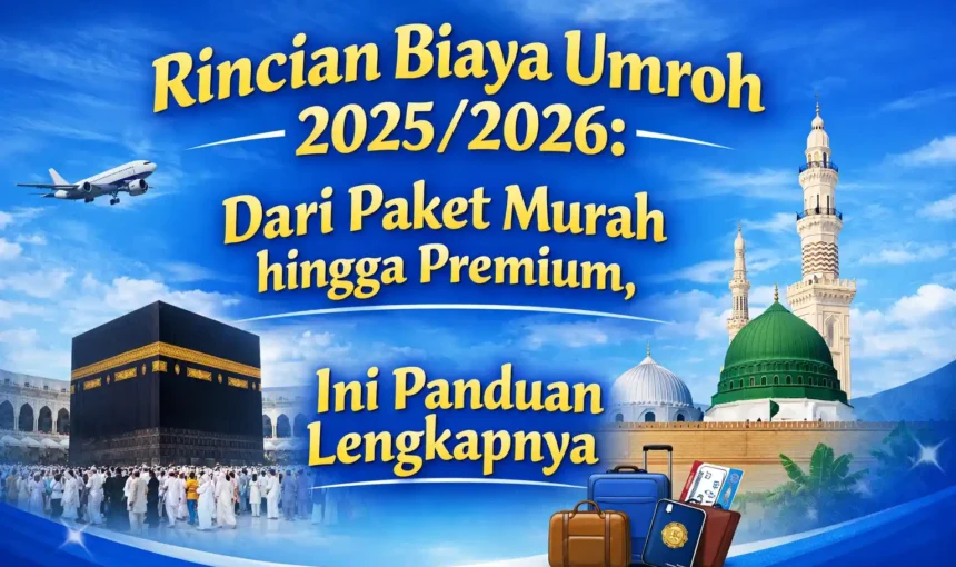Rincian Biaya Umroh 2025/2026: Dari Paket Murah hingga Premium, Ini Panduan Lengkapnya