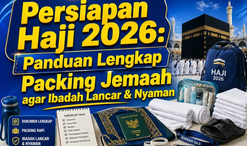 Persiapan Haji 2026: Panduan Lengkap Packing Jemaah agar Ibadah Lancar & Nyaman