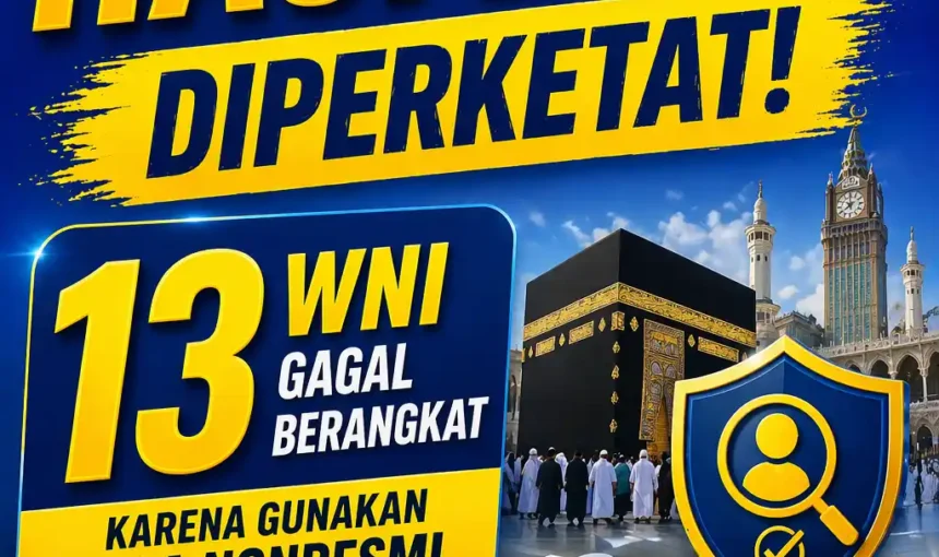 Pengawasan Haji 2026 Diperketat! 13 WNI Gagal Berangkat karena Gunakan Visa Nonresmi