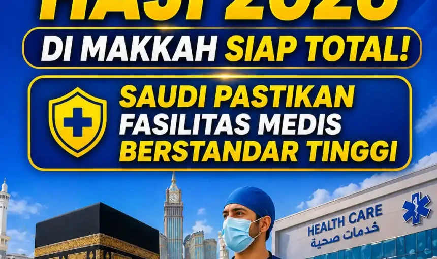 Layanan Kesehatan Haji 2026 di Makkah Siap Total! Saudi Pastikan Fasilitas Medis Berstandar Tinggi