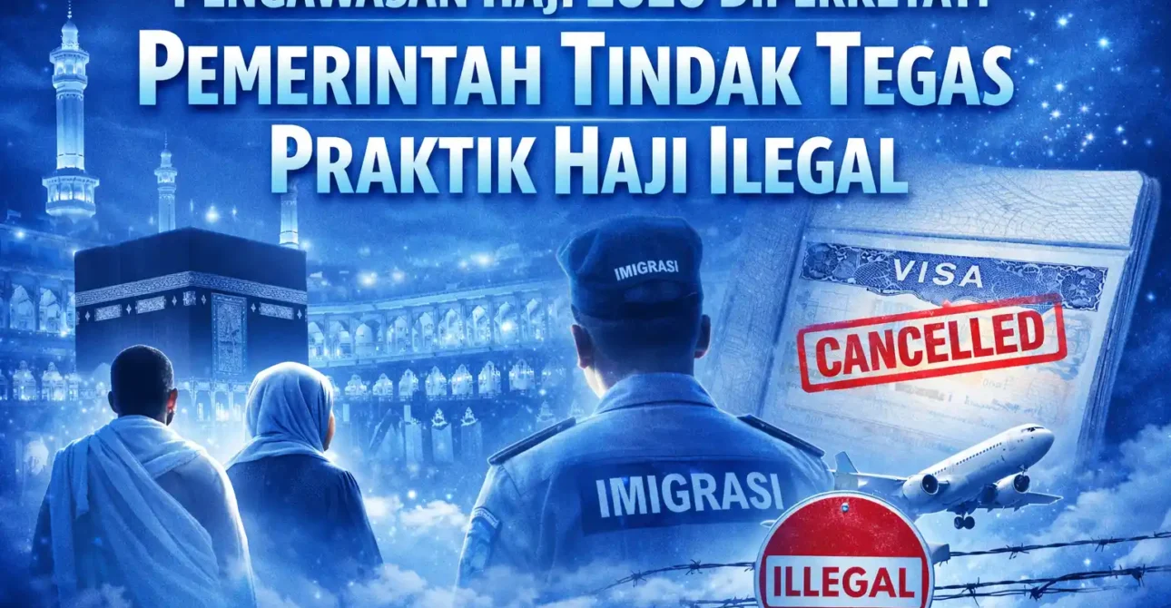 Pengawasan Haji 2026 Diperketat: Pemerintah Tindak Tegas Praktik Haji Ilegal