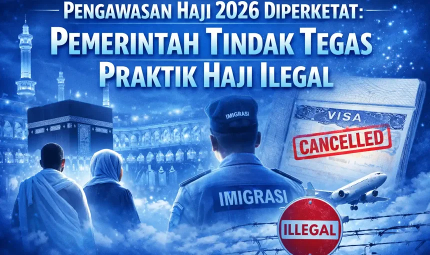 Pengawasan Haji 2026 Diperketat: Pemerintah Tindak Tegas Praktik Haji Ilegal
