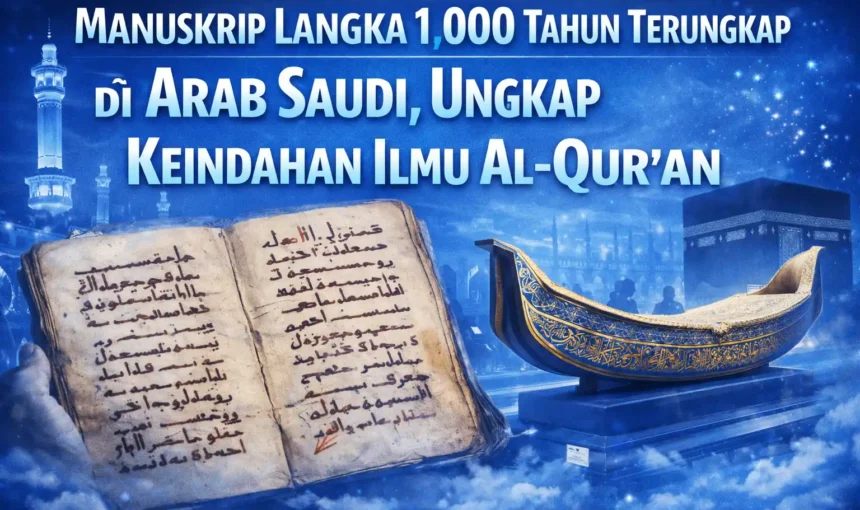 Manuskrip Langka 1.000 Tahun Terungkap di Arab Saudi, Ungkap Keindahan Ilmu Al-Qur’an