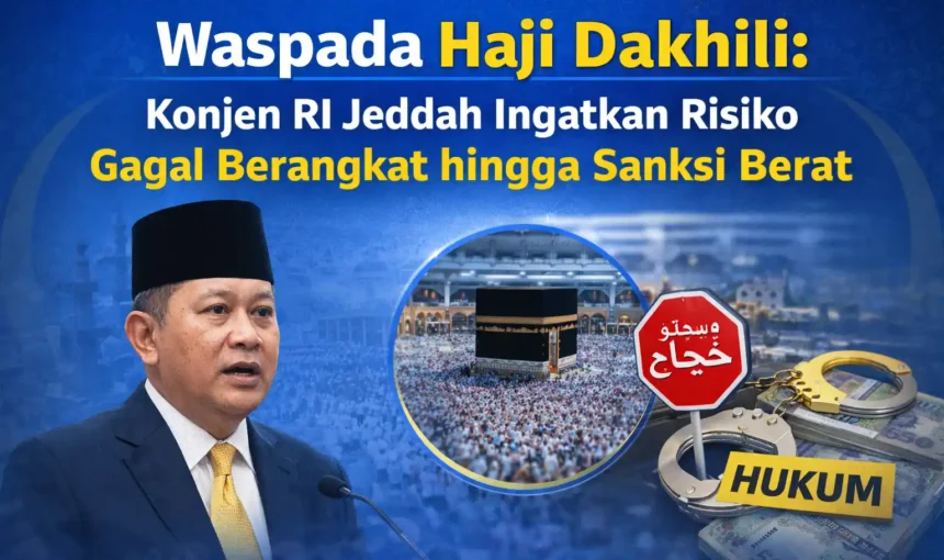 Waspada Haji Dakhili: Konjen RI Jeddah Ingatkan Risiko Gagal Berangkat hingga Sanksi Berat