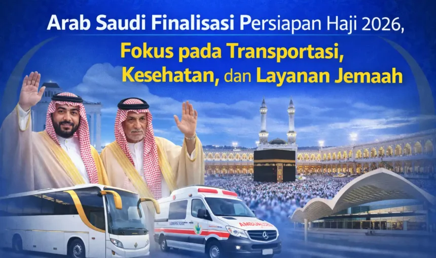Arab Saudi Finalisasi Persiapan Haji 2026, Fokus pada Transportasi, Kesehatan, dan Layanan Jemaah