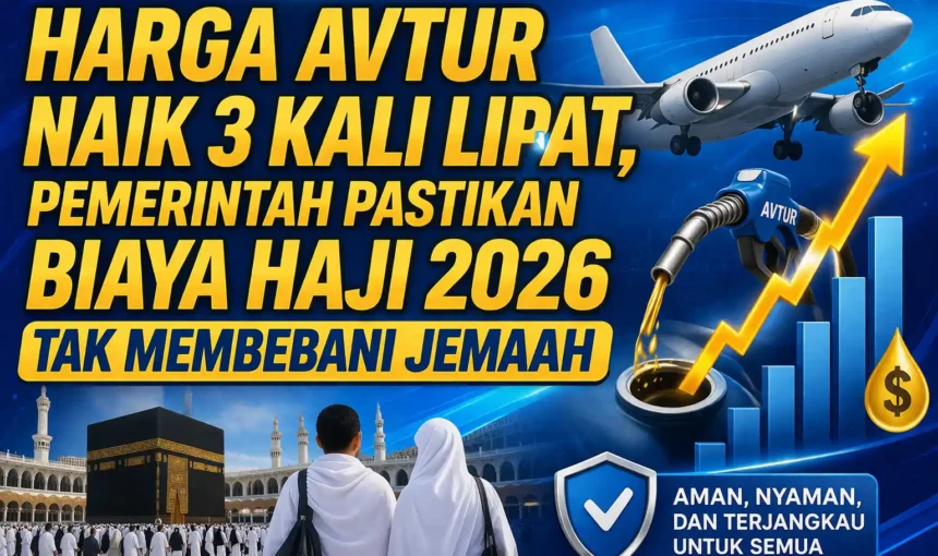 Harga Avtur Naik 3 Kali Lipat, Pemerintah Pastikan Biaya Haji 2026 Tak Membebani Jemaah
