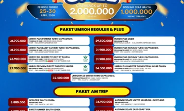 GAJIAN SALE!! INDEPENDENCE TRIP SINGAPORE -KUALA LUMPUR AGUSTUS 2026