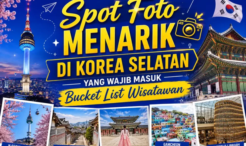 Spot Foto Menarik di Korea Selatan yang Wajib Masuk Bucket List Wisatawan