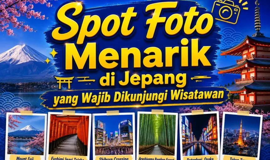 Spot Foto Menarik di Jepang yang Wajib Dikunjungi Wisatawan