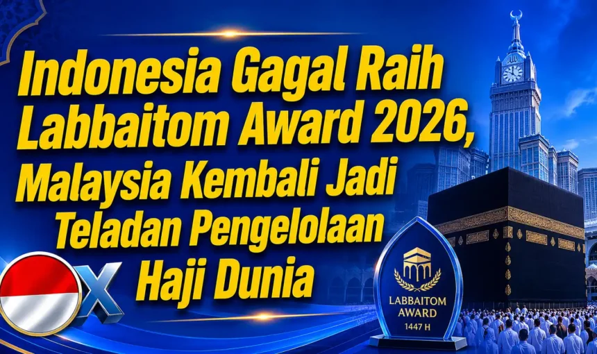 Indonesia Gagal Raih Labbaitom Award 2026, Malaysia Kembali Jadi Teladan Pengelolaan Haji Dunia